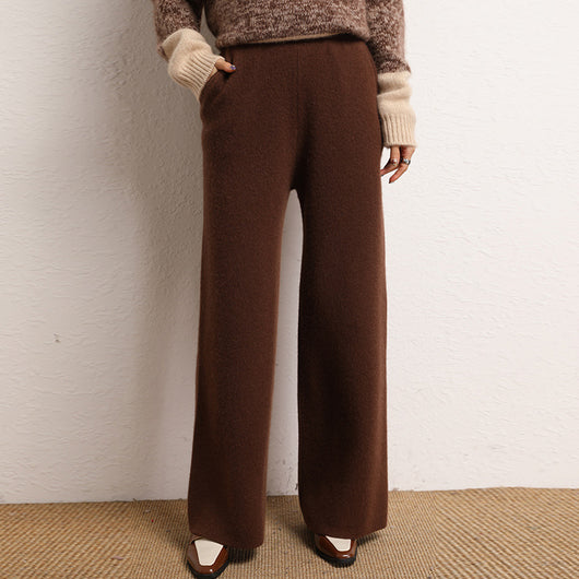 Pantalones Rectos Casuales de Temperamento Elegante para Mujer - Image 20