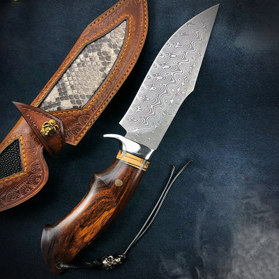 Cuchillo Táctico Plegable de Forja para Defensa Personal - Image 3