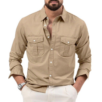 Camisa Casual de Manga Larga para Hombre - Image 3