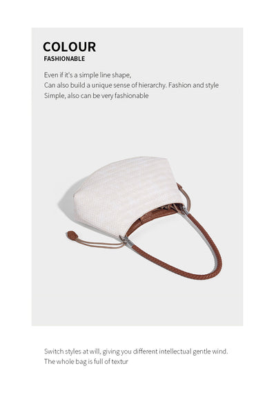 Bolso Tejido Axilar Commuter - Cartera Versátil de Hombro - Image 27