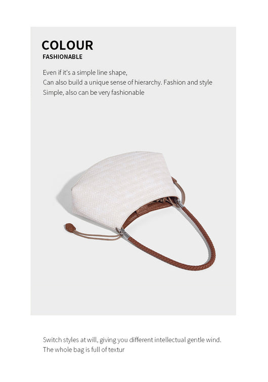 Bolso Tejido Axilar Commuter - Cartera Versátil de Hombro - Image 27