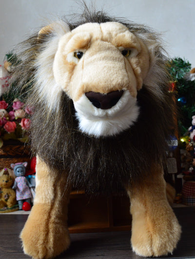 Peluche León Africano Realista de Simulación - Image 9
