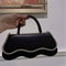 Bolso de Mano Brillante con Diamantes Engarzados