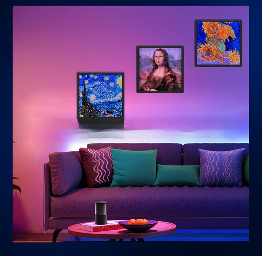 Marco de Fotos LED Bluetooth con Pantalla Pixel Personalizable - Image 12