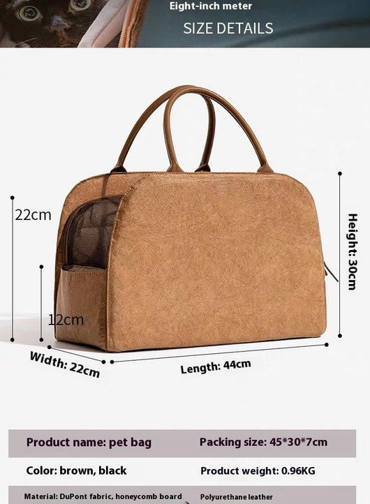 Bolsa Transportadora Portátil para Mascotas con Kennel para Auto - Image 14