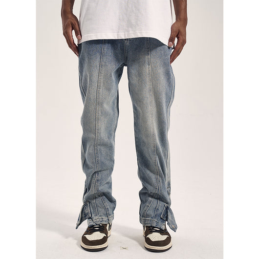 Jeans Rotos con Cortes 3D y Cierre Lateral - Image 8