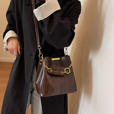 Bolso de Hombro de Gran Capacidad con Correa Ancha - Image 3