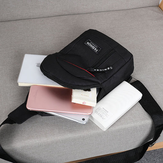 Bolsa Pecho Canvas para Exteriores - Crossbody Casual - Image 9