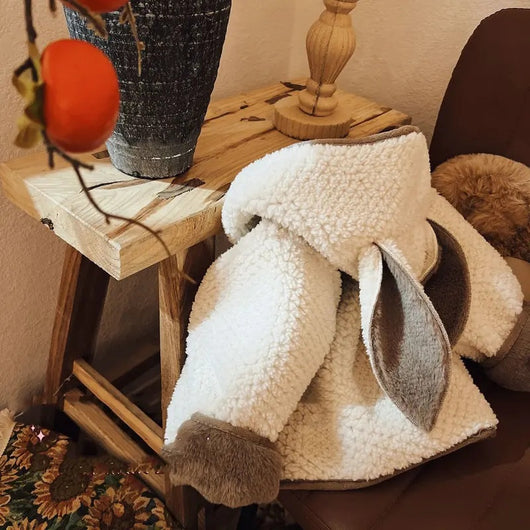 Chaleco con Capucha de Lana de Cordero - Abrigo Elegante y Versátil - Image 5