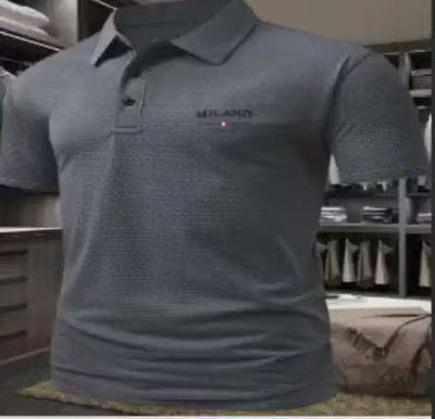 Camisa Casual Estampada con Cuello Solapa para Hombre - Image 20