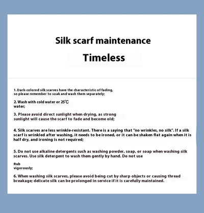 Pañuelo de Seda Mulberry Cuadrado para Mujer - Colección Primavera - Image 14