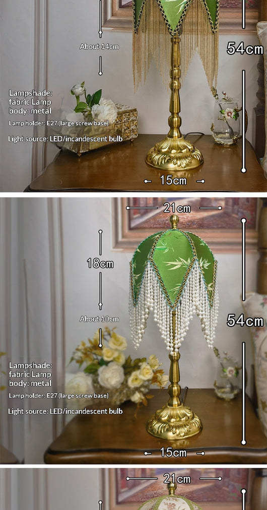 Lámpara de Mesa Estilo Francés Vintage - Image 25