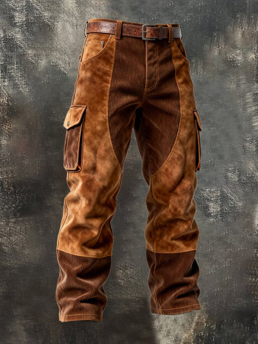 Pantalones de Trabajo Vintage Punk para Hombre - Image 20