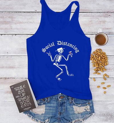 Chaleco Estampado de Distanciamiento Social para Mujer - Diseño Europeo y Americano - Image 10