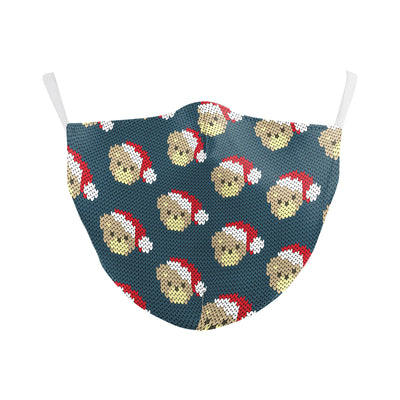 Black dust mask with a whimsical print featuring white unicorns, colorful donuts, yellow stars, and rainbows. - Image 28
