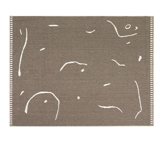 Tapete Grueso para Dormitorio Coreano - Alfombra Acogedora para Mesita de Noche - Image 3