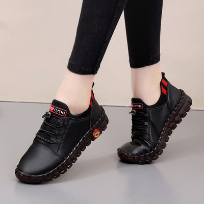 Zapatillas Blancas Casuales con Suela Elástica y Diseño Moderno - Image 11