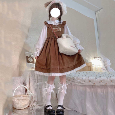 Vestido Globo con Mangas Volantes - Image 12