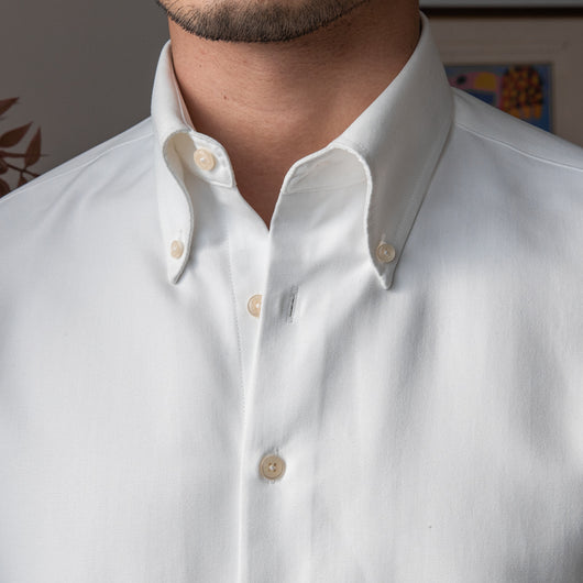 Camisa Retro de Cuello Puntiagudo Gruesa y Cálida para Caballero - Image 10