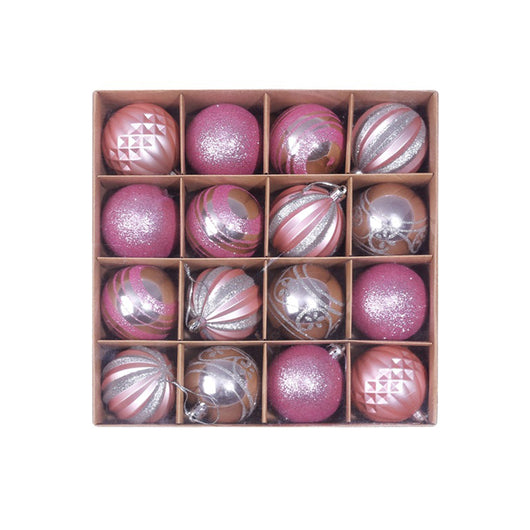 Bolas de Navidad Decorativas - Adornos para Árbol en Rojo, Oro, Plata y Azul - Image 33