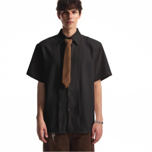 Camisa Unisex con Hombreras Acolchadas Desmontables