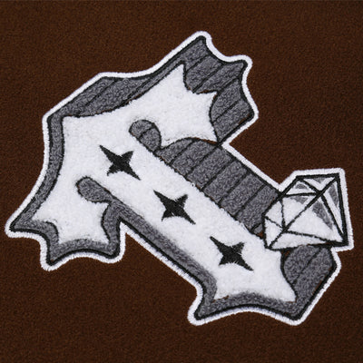 Uniforme de Béisbol con Bordado de Letras y Costuras Contrastantes - Image 4