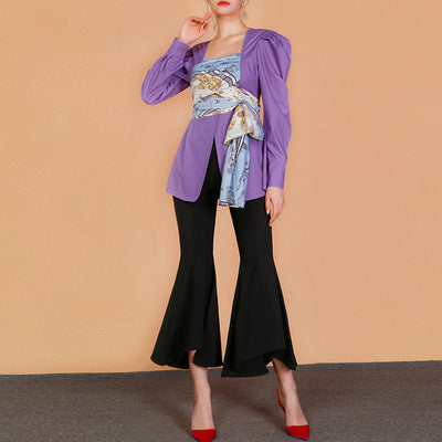 Camisa Occidental Versátil para Mujer - Diseño Clásico Multiuso - Image 5