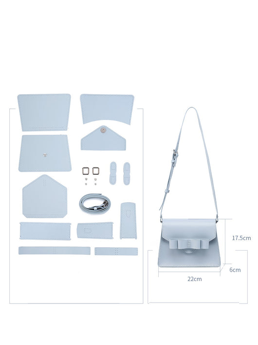 Bolsa de Cuero Retro Hecha a Mano - Diseño DIY Artesanal - Image 6