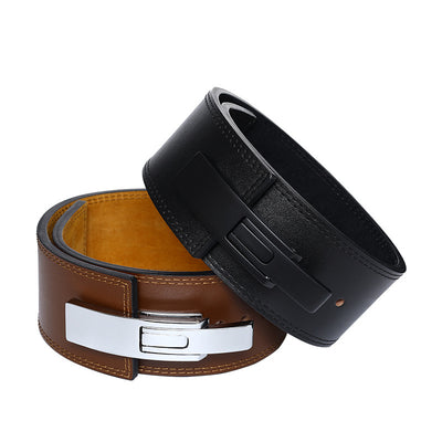 Cinturón Deportivo de Cuero Genuino para Hombre
