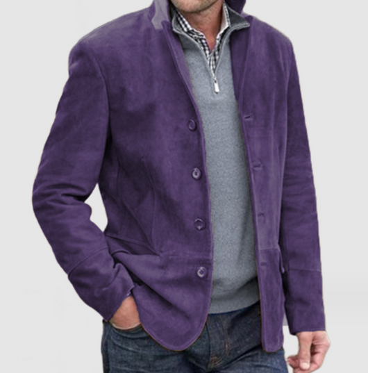 Chaqueta Casual Retro para Hombre - Estilo Europeo y Americano - Image 9