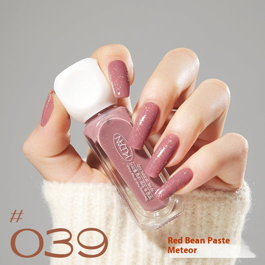 Esmalte de Uñas a Base de Agua Pelable Secado Rápido Color Macaron Verano - Image 40