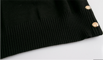 Sudadera Cuello Redondo Black Gold Serie Manga Larga - Image 13