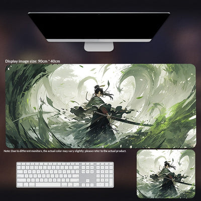 Tapete de Ratón Extragrande Estilo Wuxia Chino - Alfombrilla Gaming Anime para PC - Image 2