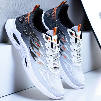 Zapatillas Deportivas Mesh Transpirables con Suela Suave Antideslizante para Hombre
