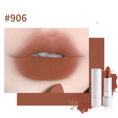 Labial Retro Otoño Invierno Terciopelo Suave Caramelo Castaño - Image 7