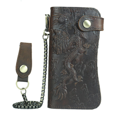 Llavero Monedero de Piel de Caballo para Hombre - Image 7