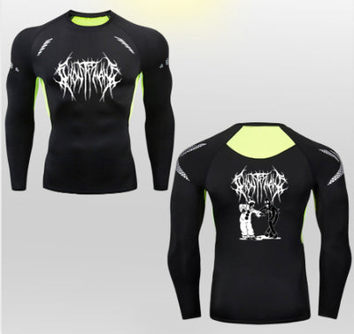 Playera Deportiva Elástica con Estampado 2D de Secado Rápido para Hombre - Image 26