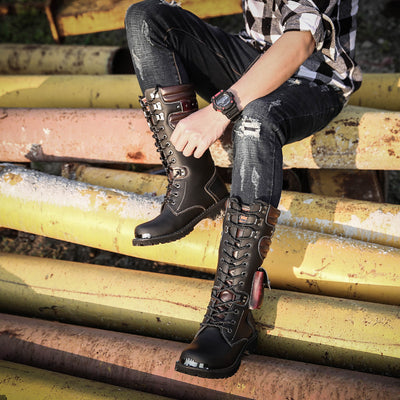 Botas de Trabajo Talla Grande para Hombre - Estilo Industrial Resistente - Image 8
