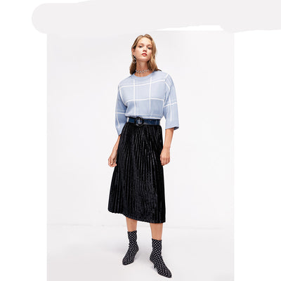 Suéter Holgado Estilo Fragancia Pequeña - Image 10