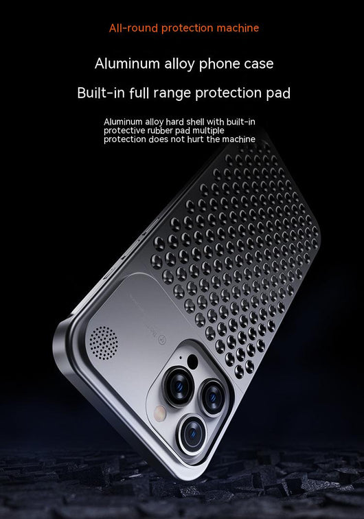 Funda de Aluminio para iPhone 14 13 Pro Max Plus con Disipación de Calor y Protección Total - Image 15