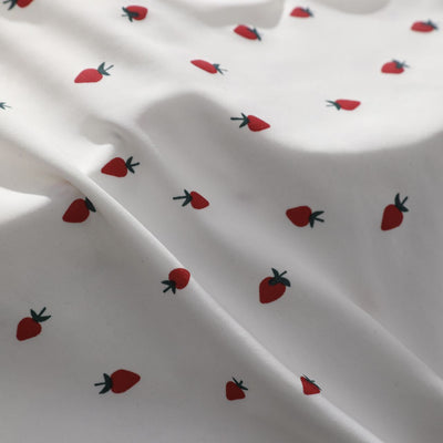 Blusa Exterior con Volantes, Relleno de Pecho y Estampado de Fresa - Image 14