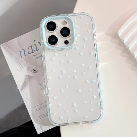 Funda para Celular Estrellas Azules Estilo Instagram - Transparente Antigolpes - Image 12