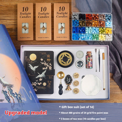 Set Completo de Sellos de Cera Retro Vintage - Kit DIY Artesanal con Diseños Antiguos - Image 15