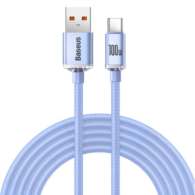 Cable USB-C de Carga Rápida Crystal Shine - Transferencia de Datos - Image 5