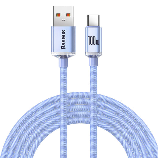 Cable USB-C de Carga Rápida Crystal Shine - Transferencia de Datos - Image 5