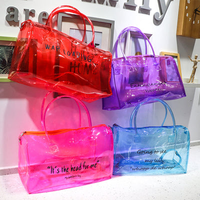 Bolsa Deportiva Transparente de Gel Jelly - Image 3
