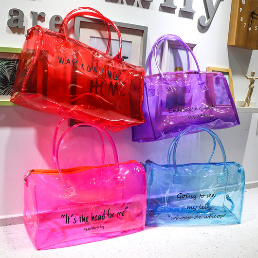 Bolsa Deportiva Transparente de Gel Jelly - Image 3