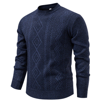 Suéter Tejido Cuello Redondo Cálido y Casual para Hombre - Image 32