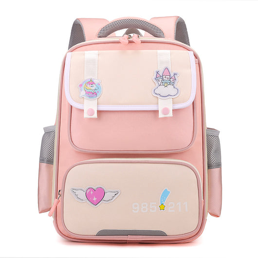 Mochila Escolar Estilo Británico Ligera y Resistente - Image 8