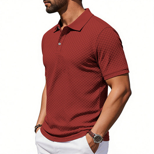 Polo Cuadros Hombre Transpirable Casual - Image 8